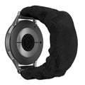 Scrunchie horlogebandje - 20mm - Zwart