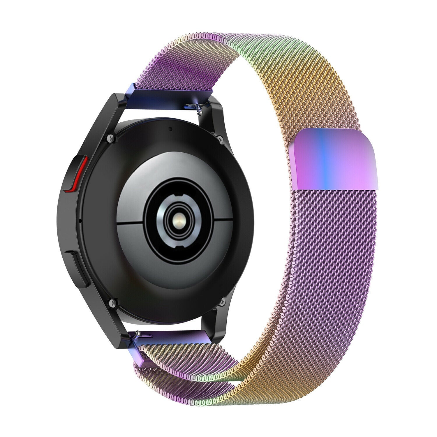Milanese horlogebandje - 20mm - Regenboog