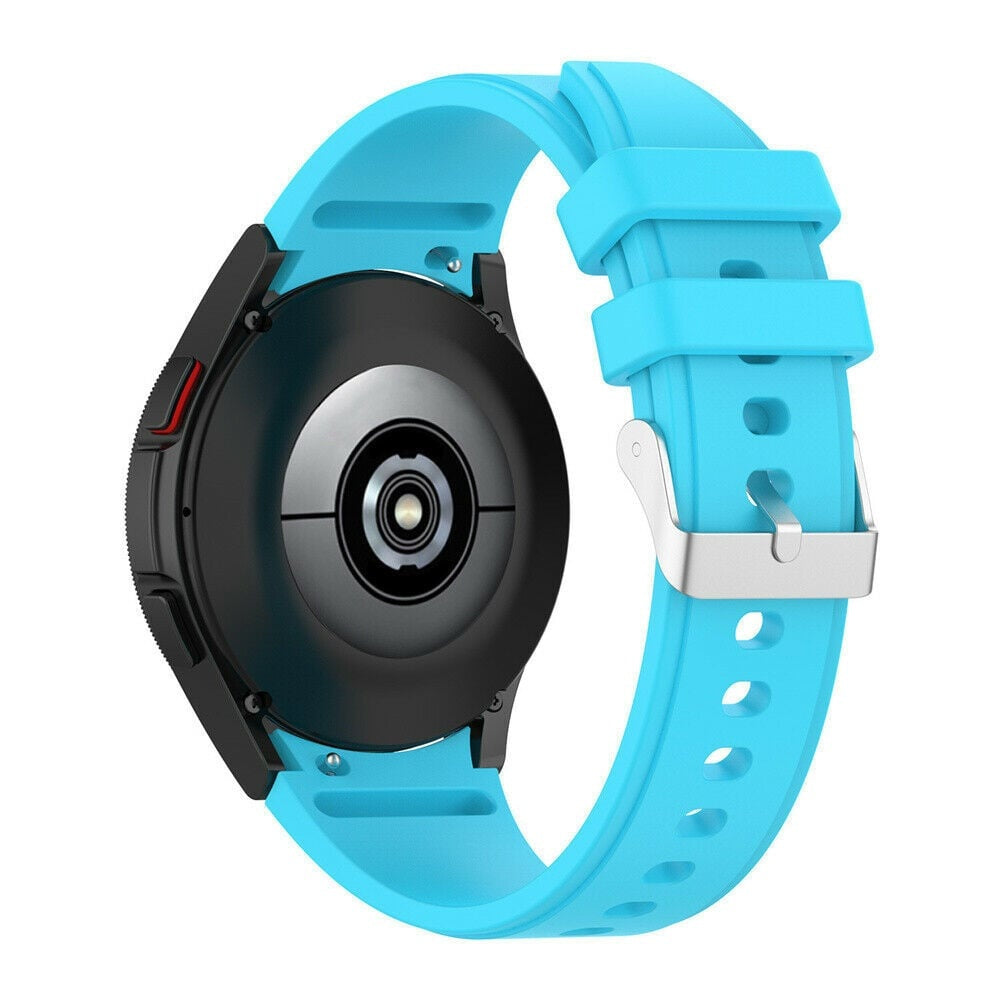 Siliconen Perfect Fit horlogebandje - 20mm - Lichtblauw