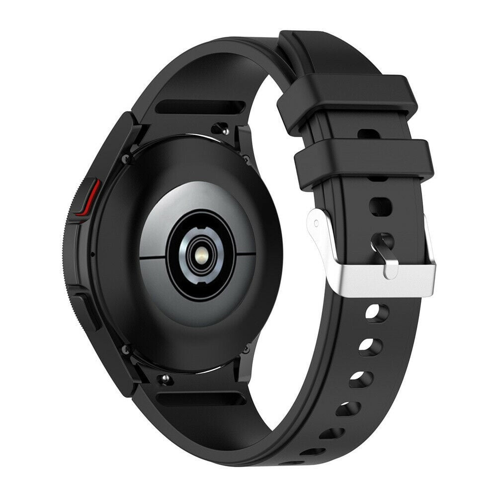 Siliconen Perfect Fit horlogebandje - 20mm - Zwart