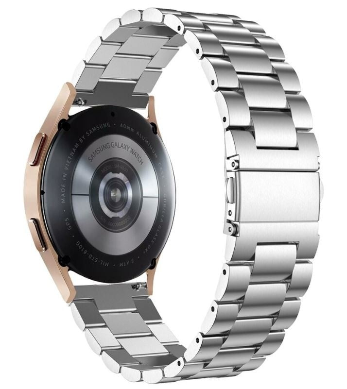 Stalen horlogebandje - 20mm - Zilver