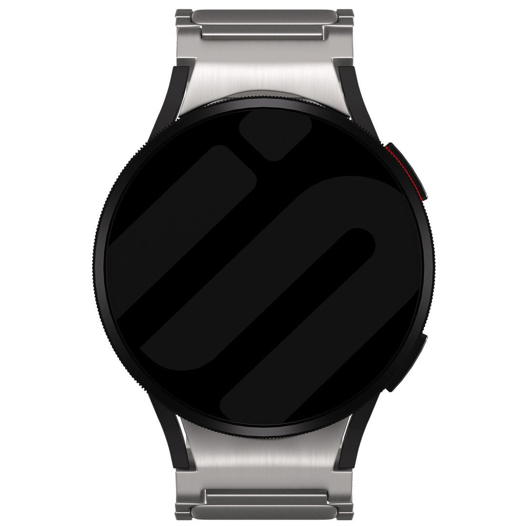 One Push Luxe Titanium horlogebandje - 20mm - Titanium