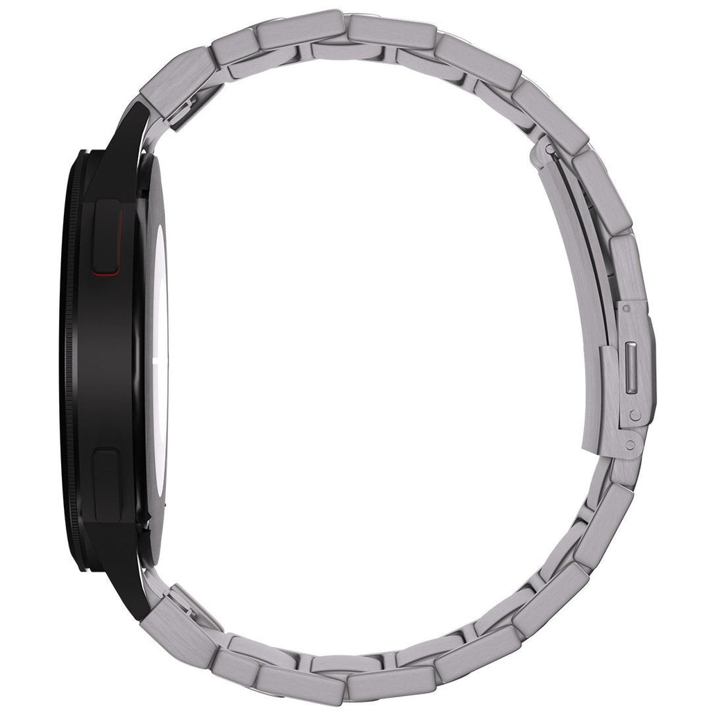 One Push Luxe Titanium horlogebandje - 20mm - Zilver