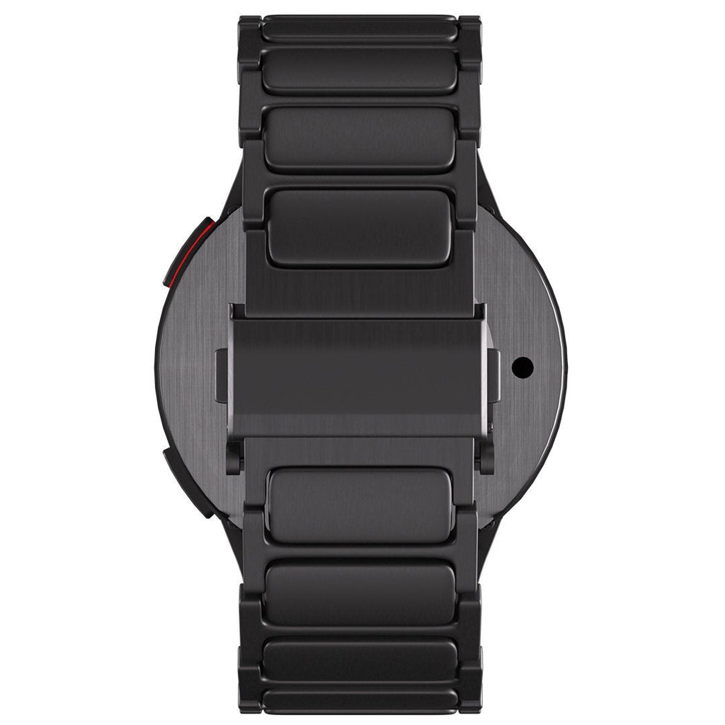 One Push Titanium horlogebandje - 20mm - Zwart
