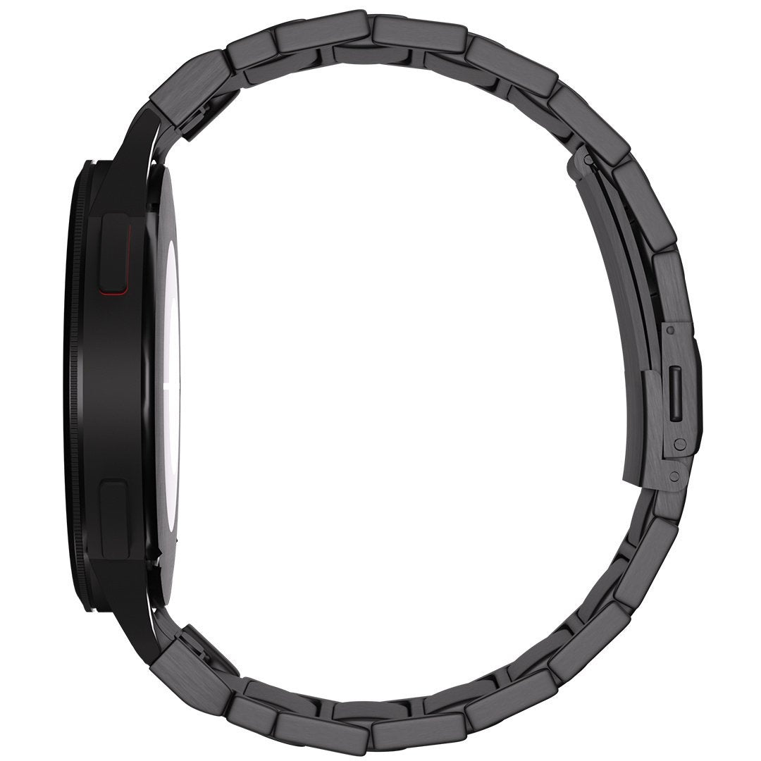 One Push Titanium horlogebandje - 20mm - Zwart