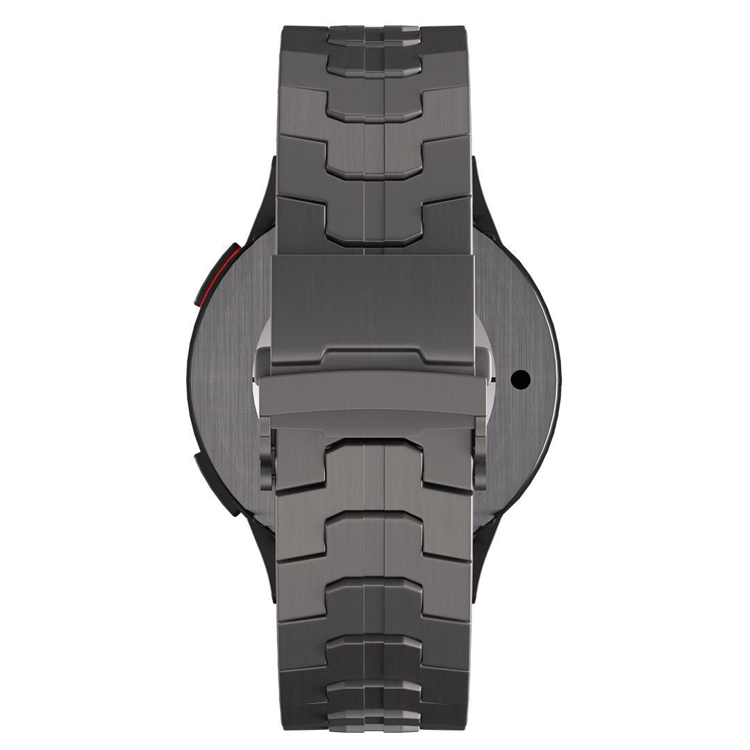 Titanium Iron horlogebandje - 20mm - Zwart
