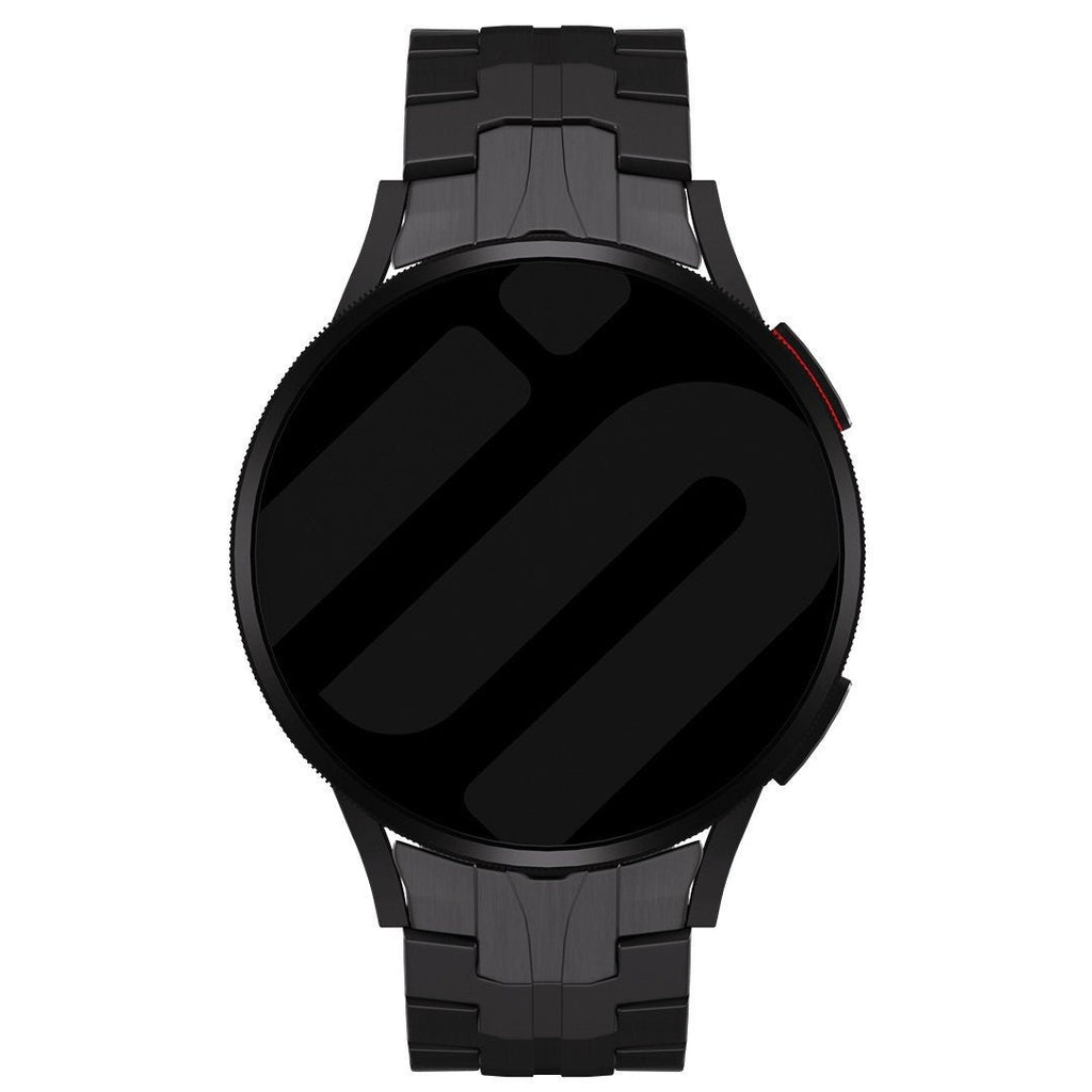 Titanium Iron horlogebandje - 20mm - Zwart