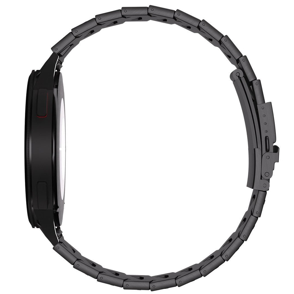 Titanium Iron horlogebandje - 20mm - Zwart
