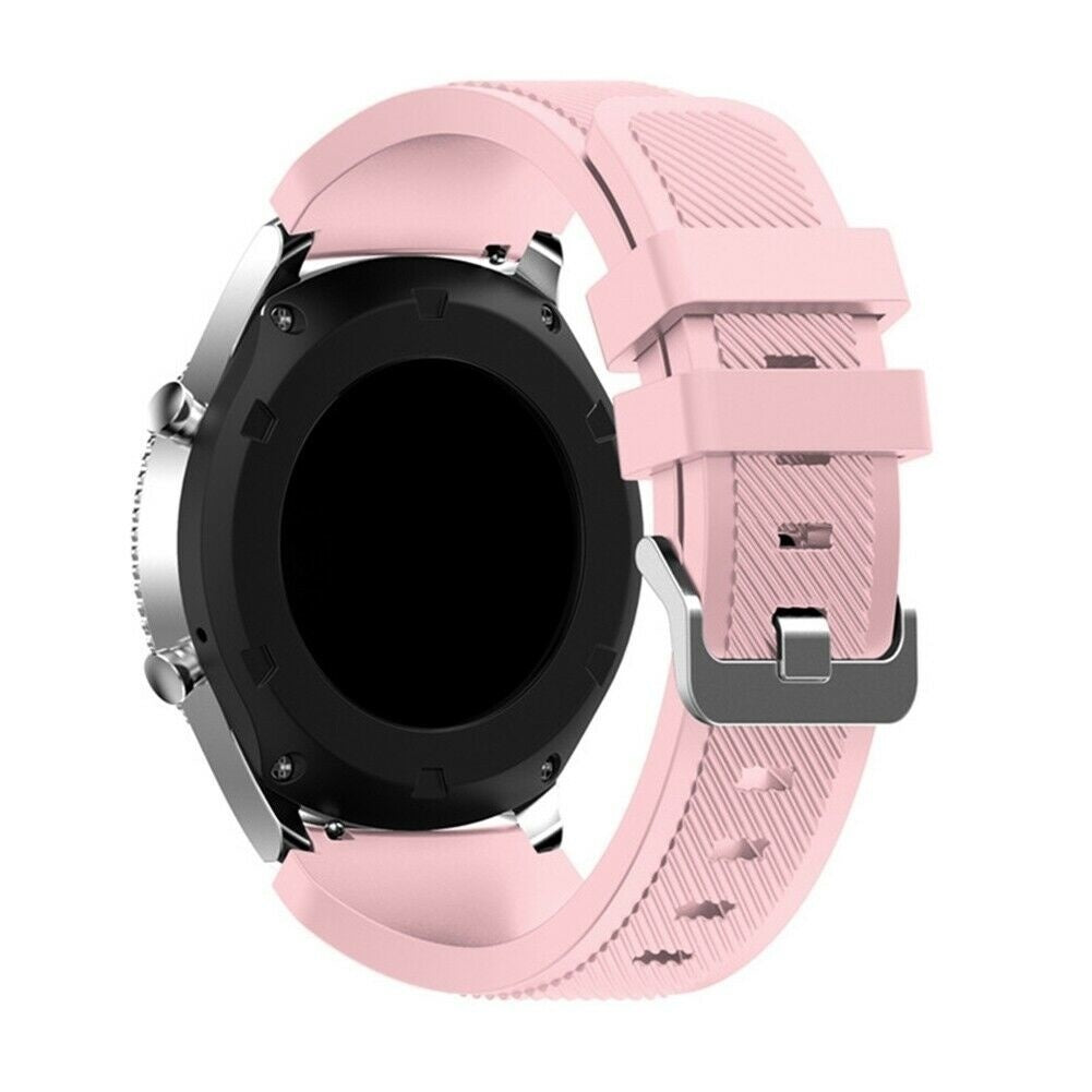Siliconen horlogebandje - 20mm - Roze