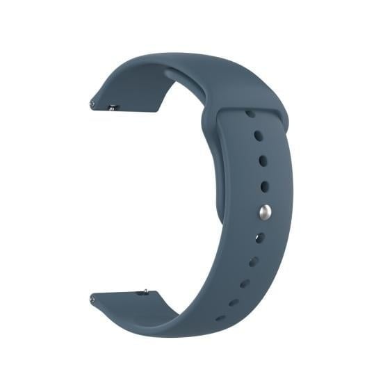 Sport horlogebandje - 18mm - Grijsblauw