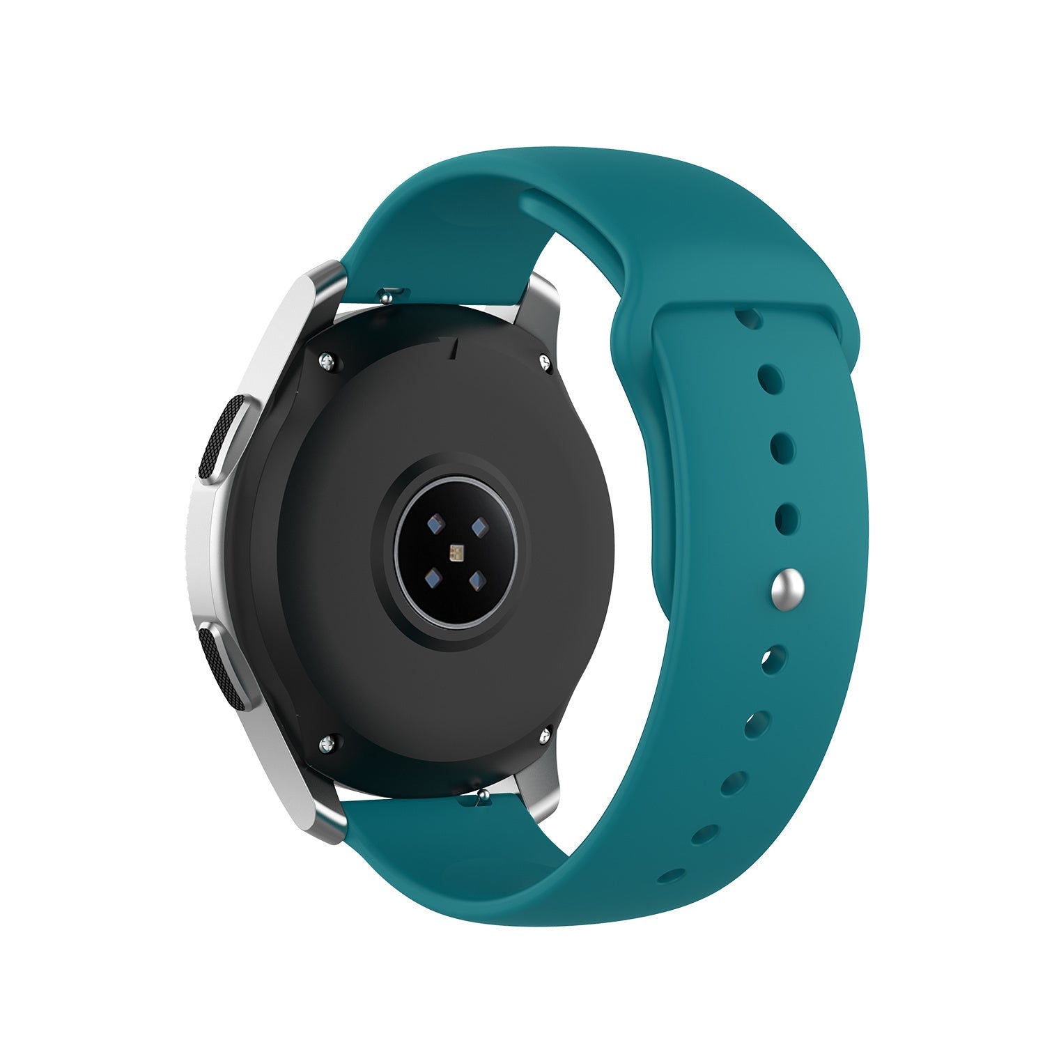 Sport horlogebandje - 20mm - Groen-blauw