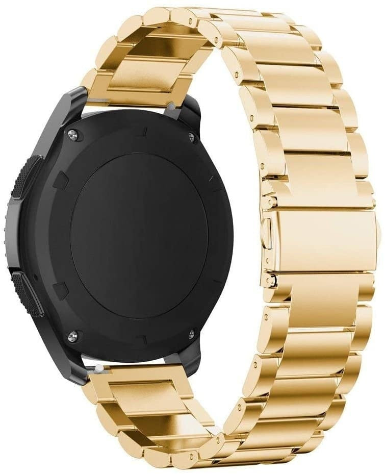 Stalen horlogebandje - 18mm - Goud
