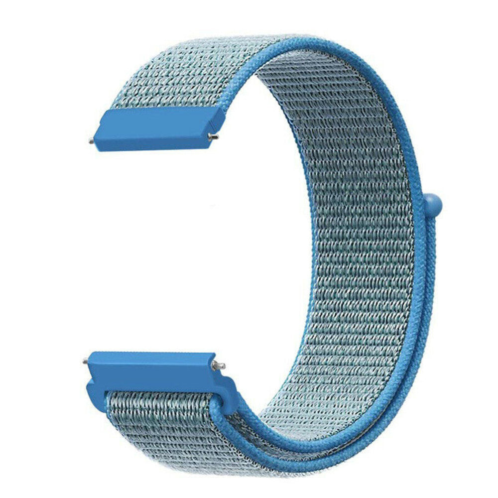 Nylon horlogebandje - 20mm - Blauw