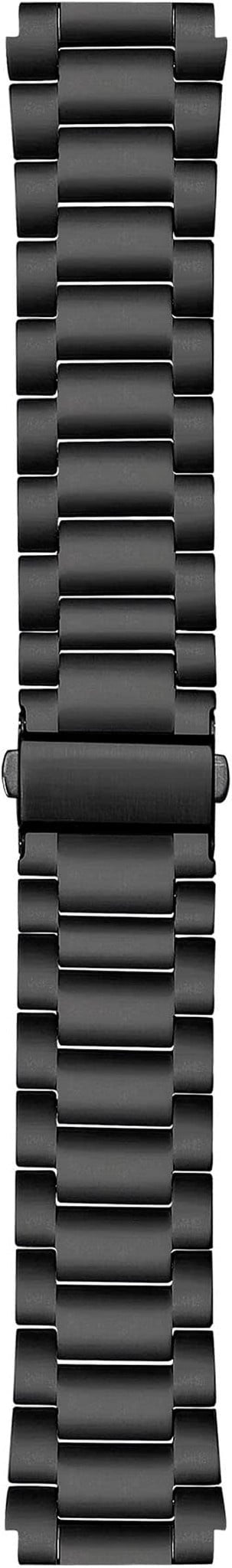 Titanium horlogebandje - 18mm - Zwart
