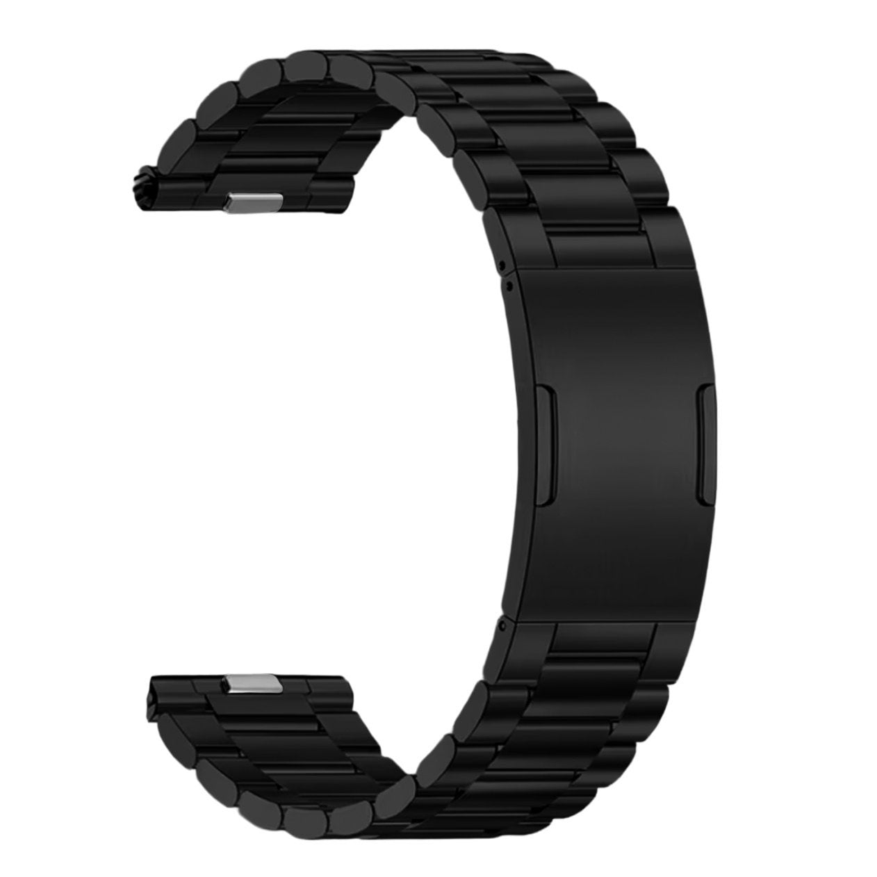One Push Titanium horlogebandje - 22mm - Zwart