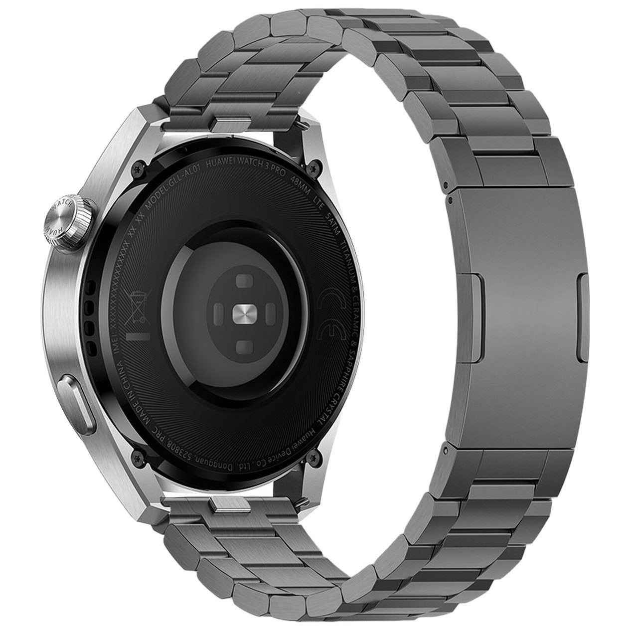 One Push Titanium horlogebandje - 22mm - Grafiet