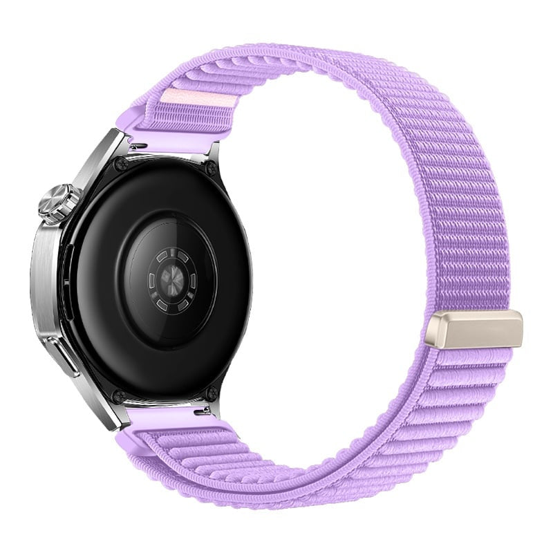 Wave nylon horlogebandje - 20mm - Paars