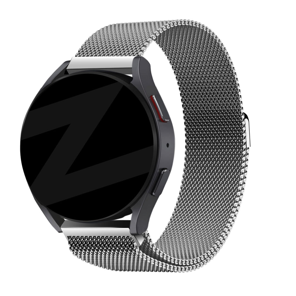 Milanese Loop horlogebandje - 22mm - Zilver