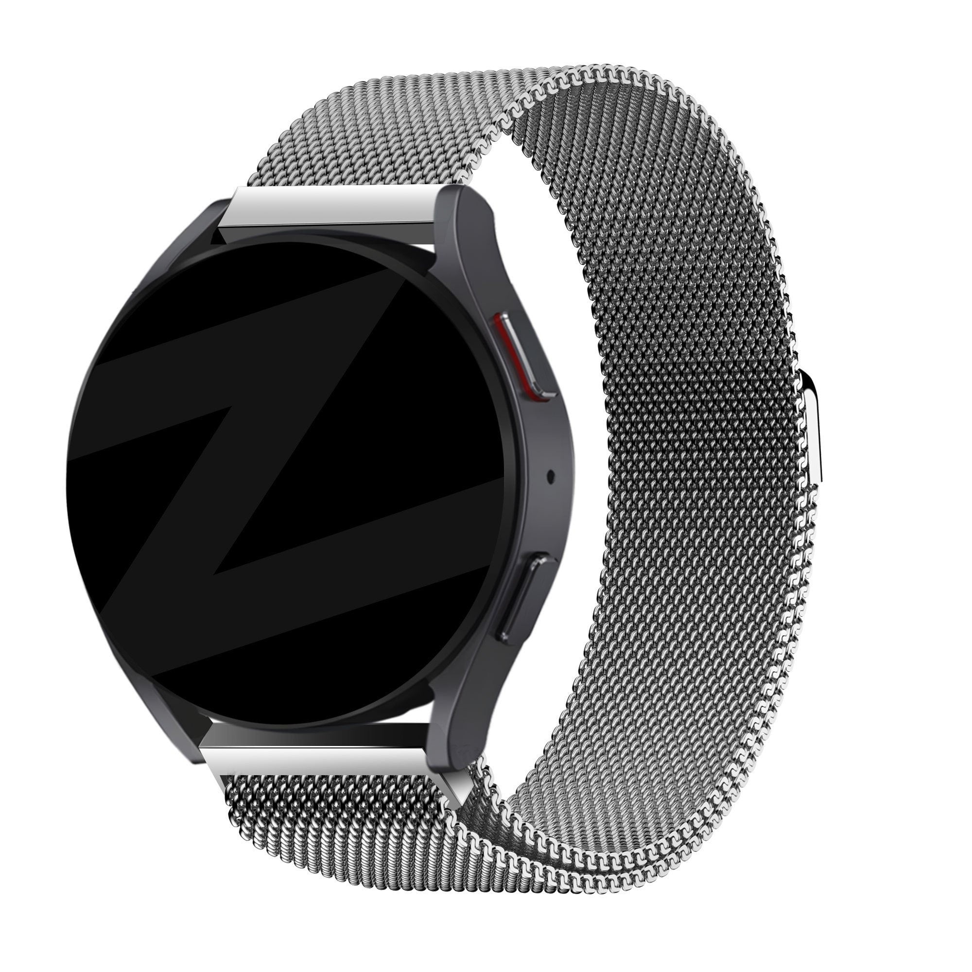 Milanese Loop horlogebandje - 22mm - Zilver